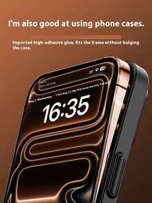 3pcs Hydrogel Side Protective Sticker Film Compatible With IPhone 17 16 15 14 Plus 13 12 Pro Max Anti-Scratch Frame Phone Border Covers - Clear - View 4