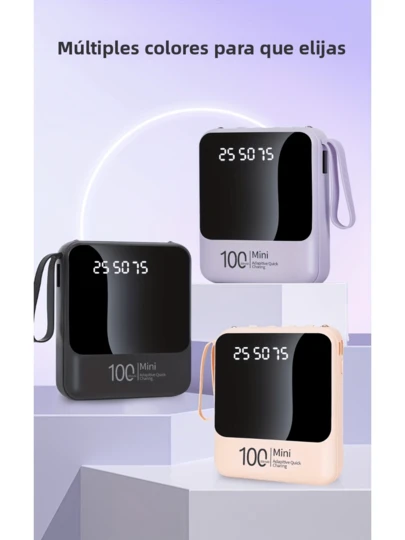 Batería externa solar portátil de 20000 mAh con linterna LED doble y brújula. Interfaz USB compatible con todos los dispositivos. Diseño resistente, ideal para viajes, acampadas y aventuras al aire libre. Ofrece carga solar y navegación, y su diseño portátil ahorra espacio. Funciona con teléfonos móviles y diversos dispositivos electrónicos.