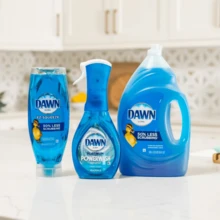 [Buy 1 Get 1 Free] Dawn Platinum PowerSuds Dishwashing Liquid | 7.5/51.5 Oz Refill | Trap & Lock Grease, Double Suds | Kitchen, Home, Family, Party, Heavy Duty, Fruit Clean, Grease Remover, Dish Soap, EcoFriendlyee, No Residue, Shiny Dishes, Quick Dry, Hand Gentle, Cookware, Daily Use, Cleaning, Stain Remover, Plastic Saving - Màu xanh lam - Xem 10