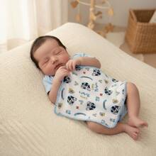 Set Of 5 Disney Mickey Mouse Baby Bibs 33x33cm With Crochet Hem - 100% Cotton Bibs, Soft Fabric, Excellent Size, Premium Quality, Baby Bib/Washcloth For Baby Layette - 米奇 - 查看 4