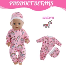 Quần áo búp bê chủ đề động vật biển, quần áo búp bê chủ đề cá mập rùa vừa vặn với búp bê sơ sinh 43-45cm và búp bê trẻ em 17-18 inch (Không bao gồm búp bê) - Nhiều màu - Xem 6