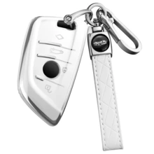 360 Degree Full Protection Soft TPU Key Fob Cover Compatible With BMW X1 X3 X4 X5 X6 X7 M5 M6 1 3 4 5 6 7 GT3 GT5 GT6 Keys - one-size - View 11