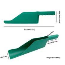 1pc Dark Green Gardening Tools, Leaf Shovel, Suitable For Courtyards, Gardens, Nurseries, Balconies, Rooftops, Terraces, And Home Gardening Scenarios, A Practical Christmas Gift - Green - View 8