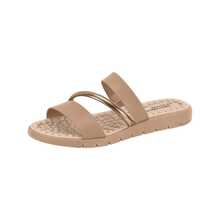 Modare Ultra Comfort Orthopedic Flat Sandal With Metallic Straps - Màu be - Xem 3