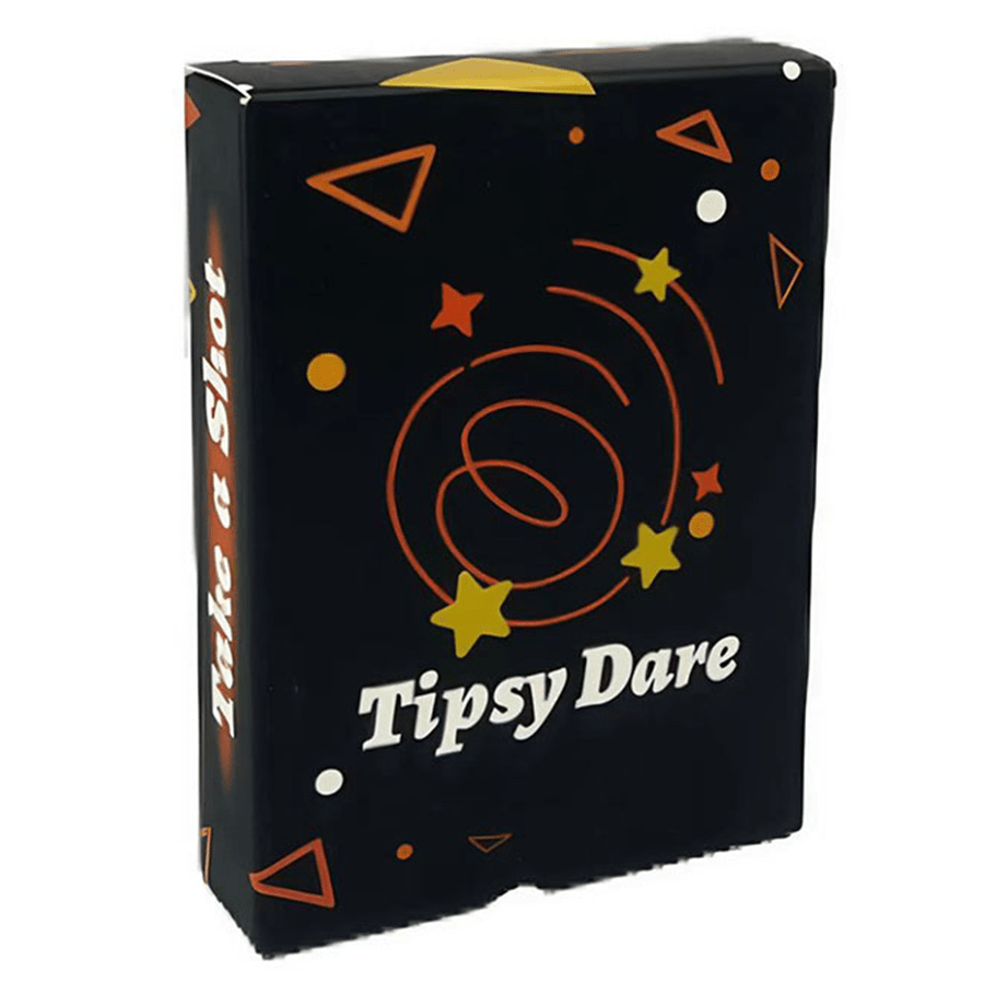 Tipsy Dare Board Game Cards, An Adult Party Card Game, A Fun Interactive Conversation Card Suitable For Family And Couples, A Holiday Gift For Christmas And Valentine's Day