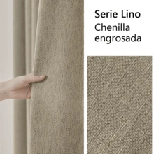 Curtains - Dark Brown - View 5