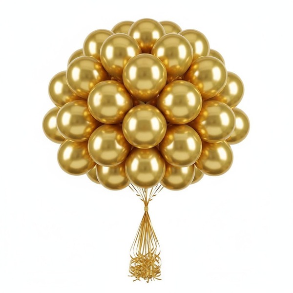 63 Pieces/123 Pieces (1 Set) Golden Party Decoration Balloon, Wreath Arch Balloon Set, DIY Balloon Tree, Balloon Arch, Birthday, Wedding, Valentine's Day, Party Decoration Balloon, Festival, Wedding Balloon Bouquet, Balloon Set