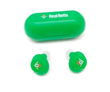 Real Betis Balompié 正品皇家貝蒂斯足球俱樂部無線耳機，兼容所有類型的手機，是運動的理想之選。尺寸：19 x 9.5 x 3.5 公分。官方正品，品質保證。 - 綠色 - 查看 5