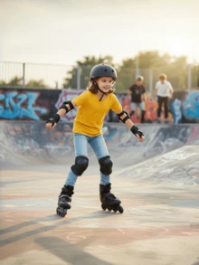 儿童多功能运动防护装备套装：适合年轻骑行者、滑板爱好者、攀岩者和户外探险者的必备安全装备