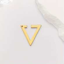 1pc Minimalist Fashion V-Shaped Clip-On Earrings For Women - Multicolor - View 8