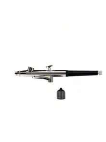 1 套 0.3 毫米单动喷枪，带 10CC 金属杯，适用于模型蛋糕美甲工艺品蛋糕的扳机喷枪，兼容大多数喷枪压缩机工具 - 彩色 - 查看 14