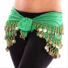 肚皮舞围巾，时尚肚皮舞，舞蹈臀巾/腰带，裙子，舞蹈配饰 - 彩色 - 查看 23