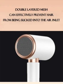 Melaide 吹风机 - 快速干发、低噪音、温控吹风机，带扩散器和风嘴，插头带漏电保护开关，便携式设计，适合旅行和居家使用，是圣诞节、情人节、父亲节的绝佳礼物 - 查看 4