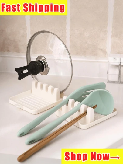 Soporte de silicona para utensilios de cocina con almohadilla de goteo para múltiples utensilios, resistente al calor, soporte para cucharas y utensilios para la estufa. Soporte de silicona para utensilios de cocina, estante para utensilios, soporte para espátulas y cucharas, alfombrilla de almacenamiento para cubertería.