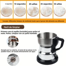 Electric Grinder & Grinder - 銀色 - 查看 2