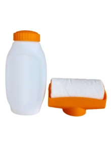 500克装墙面漆为水性配方，清洁方便。易于家居维护：白色乳胶漆，可有效遮盖涂鸦、污渍和脚印，使用便捷快速，并带有特殊防尘膜，适用于各种室内墙面涂装。（新旧型号随机发货。） - 彩色 - 查看 10