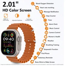 All-In-One 10-In-1 Smartwatch Combo Set – 1 Fitness Watch + 1 Wireless Earbuds + 7 Quick-Swap Straps – Heart Rate, Step & Sleep Tracker, Touch Screen, IP68 Waterproof – Compatible With IPhone & Android – Best Tech Gift For Christmas, Valentine's Day & Everyday Use - Nhiều màu - Xem 9