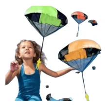 Soldados con paracaídas juguete para premios y fiestas, piñatas y jugar al aire libre - varios - Ver 1