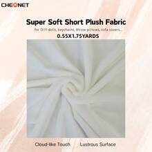 CHEONET 节日 DIY 面料 - 1 片柔软弹力预裁涤纶面料，非常适合 DIY 手工艺品和服装，仅限手洗