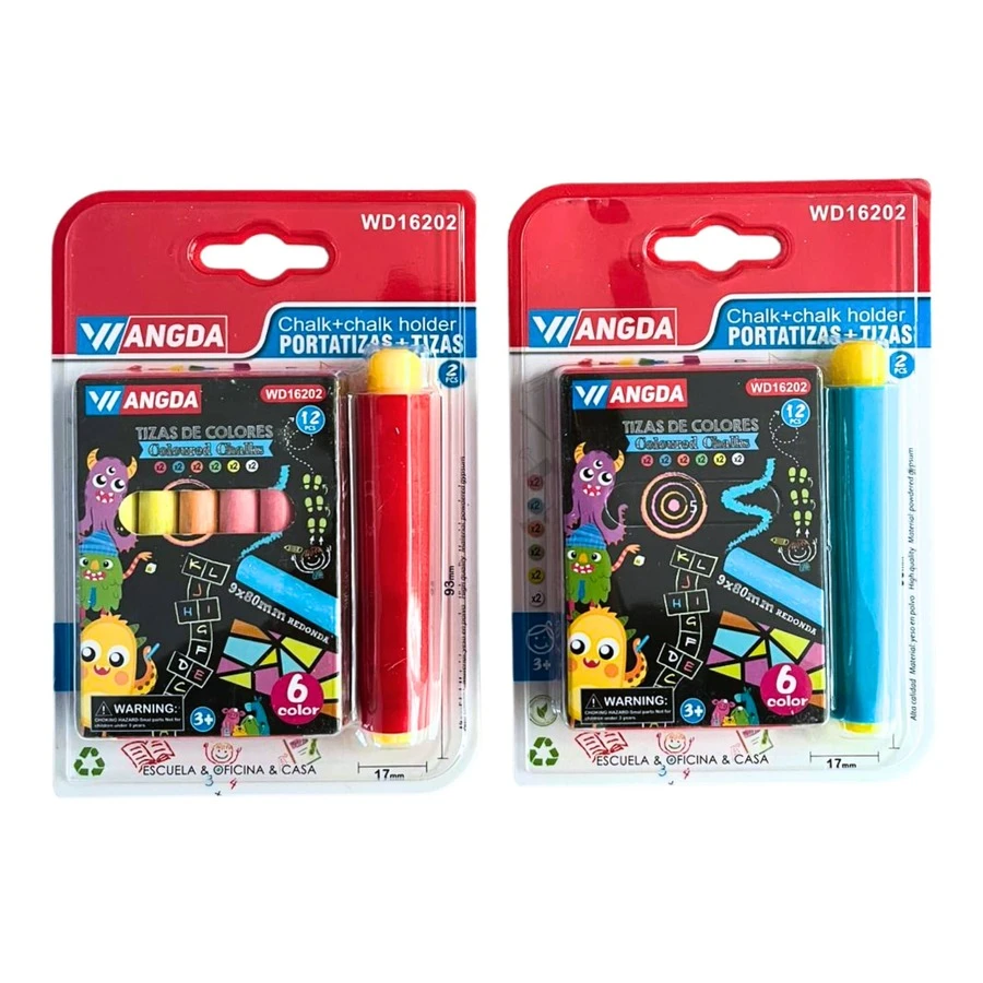 Kids Colored Chalk - Multicolor - View 1