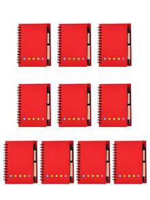 Cuaderno personalizado + Juego de bolígrafo, Juego de cuaderno y bolígrafo, Regalo para nuevo trabajo o maestro, Suministros de oficina, Regalo de papelería, Cuaderno de viaje, Para la familia - Juego de cuaderno y bolígrafo multicolor - Ver 30