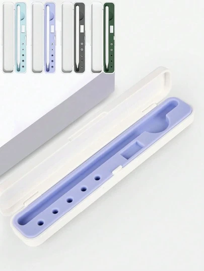 1pc Apple Pencil Holder Case, Suitable For Apple Pencil 1st/2nd Generation, Stylus Tip Cover Adapter Accessories, Fashion Storage, Durable Protection, Compact & Portable, For IPad Tablet Pen, Convenient For Anytime Use (Pencil And Accessories Not Included)