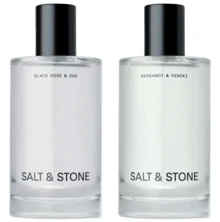 SSalt & Stonee Body Mist 100ml*2| Luxury 2-Piece Body Mist Set  | Two Distinct Scent Profiles, United By A Single Vision. Valentine's Day Gift,Experience The Sensorial Interplay Of Dark, Opulent Rose Against Smoky Oud, Contrasted With The Bright, Earthy Harmony Of Bergamot And Cedar. Housed In Vegan, Skin-Quenching Formulas, This Is Scent Reimagined As A Wearable Work Of Art,Valentines Gifts,Gifts For Men,Gifts For Women - Tươi - Xem 1