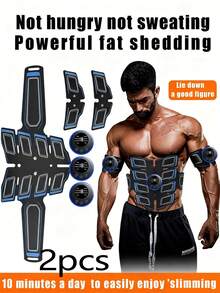 USB aufladbares Bauchmuskeltrainer, tragbarer Bauchmuskel-Massagegerät, elektronischer Trainings-Gürtel, Fitness-Ausstattung