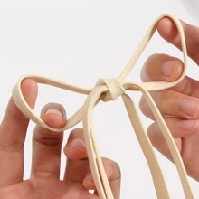 1/4pairs For Men And Women, Easy Clip-On Elastic LACES Without Lacing - 1 Pair, Durable Polyester And Spandex Material, Wordless Sneaker LACES - Multicolor - View 9