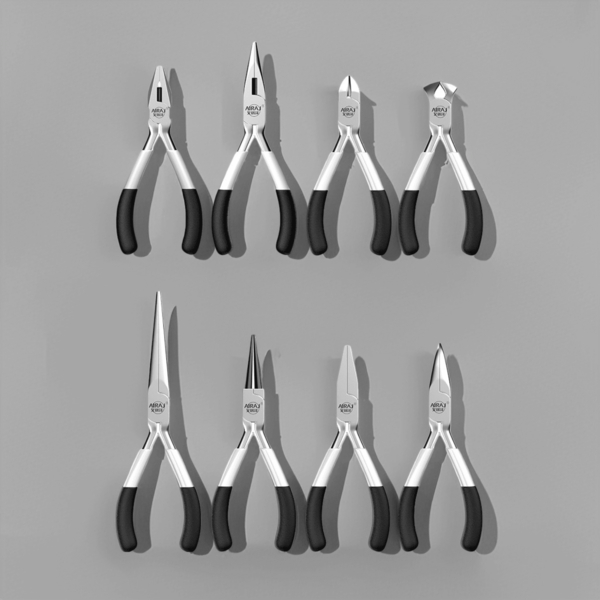 1 Piece Mini Pliers 5 Inches Multi-Functional Pointed Nose Pliers Manual High Hardness Steel Wire Pliers Electrician Wire Stripping Pliers Anti-Slip, Convenient To Carry Universal Manual Tool