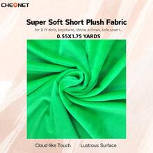 CHEONET 节日 DIY 面料 - 1 片柔软弹力预裁涤纶面料，非常适合 DIY 手工艺品和服装，仅限手洗
