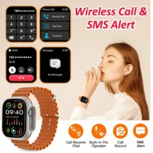 All-In-One 10-In-1 Smartwatch Combo Set – 1 Fitness Watch + 1 Wireless Earbuds + 7 Quick-Swap Straps – Heart Rate, Step & Sleep Tracker, Touch Screen, IP68 Waterproof – Compatible With IPhone & Android – Best Tech Gift For Christmas, Valentine's Day & Everyday Use - Nhiều màu - Xem 8