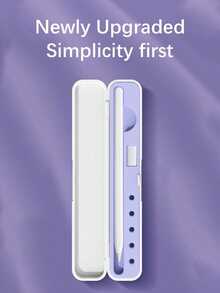 1pc Apple Pencil Holder Case, Suitable For Apple Pencil 1st/2nd Generation, Stylus Tip Cover Adapter Accessories, Fashion Storage, Durable Protection, Compact & Portable, For IPad Tablet Pen, Convenient For Anytime Use (Pencil And Accessories Not Included)