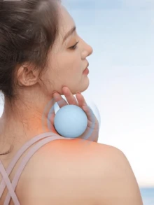 筋膜球按摩棒。这款小球适用于核心力量训练、健身瑜伽和产后康复，性能稳定，也可用于日常休闲瑜伽。 - 彩色 - 查看 5