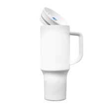 Vaso Térmico 40oz |Acero Inoxidable | Aislamiento de Doble Pared | sin BPA - Negro - Ver 3