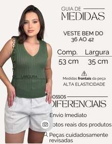 V-Neck Ribbed Knit Tank Top, Women's Basic Summer Fashion Blouse - Màu xanh lá cây đậm - Xem 4