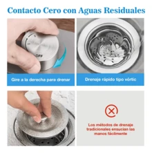 Fregadero De Cocina con Cascada Gris Acero Inoxidable 304 con Extraíble Grifo Engrosado Tarja Negra para Cocina Fregadero de Una Tarja con Múltiples Accesorios (80 x 45 cm) - Negro - Ver 5