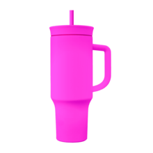 Vaso Térmico 40oz | Acero Inoxidable | Aislamiento de Doble Pared | sin BPA - Rosa Fucsia - Ver 7