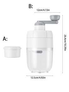 手动刨冰机，便携式家用小型碎冰机，摊位用刨冰机，手摇式碎冰机