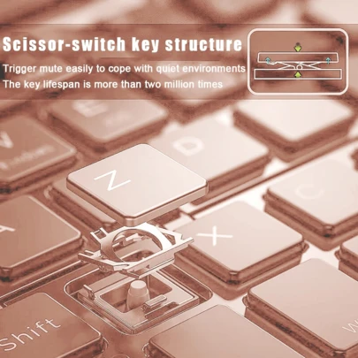 Teclado inalámbrico plegable dual, plegado magnético y suave, delgado y compacto, compatible con múltiples sistemas y dispositivos, con batería de larga duración, teclado plegable, teclado inalámbrico para teléfono, teclado y mouse plegables