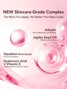 HEXZE 二合一气垫粉底+定妆粉，SPF25 PA+++，护肤彩妆，高遮瑕，祛痘，持久妆效 - 01 Light Beige - 查看 7