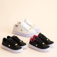 Set Of 3 Girls' Sneakers - Comfortable And Practical, Colors That Charm, Sizes 25 To 36 | ADD TO CART - BCOGliter+PTO Lấp lánh+PTO/Hồng - Xem 2
