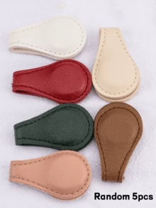 5 件装笔记本书签分页器磁性皮革书签双面磁扣磁力夹文具用品 - 彩色 - 查看 11