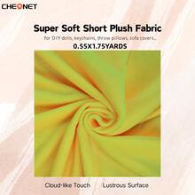 CHEONET 节日 DIY 面料 - 1 片柔软弹力预裁涤纶面料，非常适合 DIY 手工艺品和服装，仅限手洗