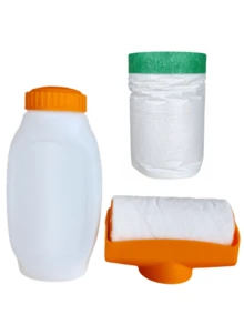 500克装墙面漆为水性配方，清洁方便。易于家居维护：白色乳胶漆，可有效遮盖涂鸦、污渍和脚印，使用便捷快速，并带有特殊防尘膜，适用于各种室内墙面涂装。（新旧型号随机发货。） - 彩色 - 查看 13