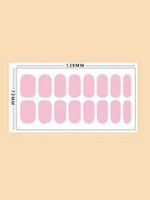 全贴甲贴，全覆盖甲贴，女士美甲装饰贴，自粘甲贴，易于使用，适合日常、派对、聚会、情人节、美甲装饰 - 彩色 - 查看 4