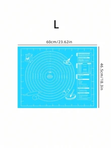 Silicone Baking Mat For Cookie Dough Cake Baking Essential Baking Tool Non-Stick Kneading Mat Easy To Clean Convenient Cleaning Suitable For Dough Pizza And Cakes Durable Double-Sided Industrial Kitchen Tool For Chinese Pastrie Great For Christmas Easter Thanksgiving