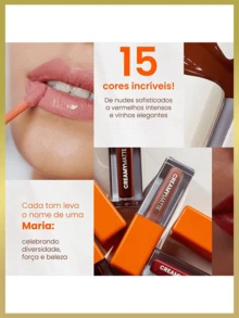 Mari Maria Creamy Matte Liquid Lipstick 3.6ml (Vibrant Lips All Day Long With Quick Drying.) - María Helena - Ver 6