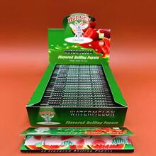 每盒25张，特大号调味卷烟纸，15种口味可选，110毫米长，带图案，吸烟配件卷烟纸，必备吸烟配件卷烟纸