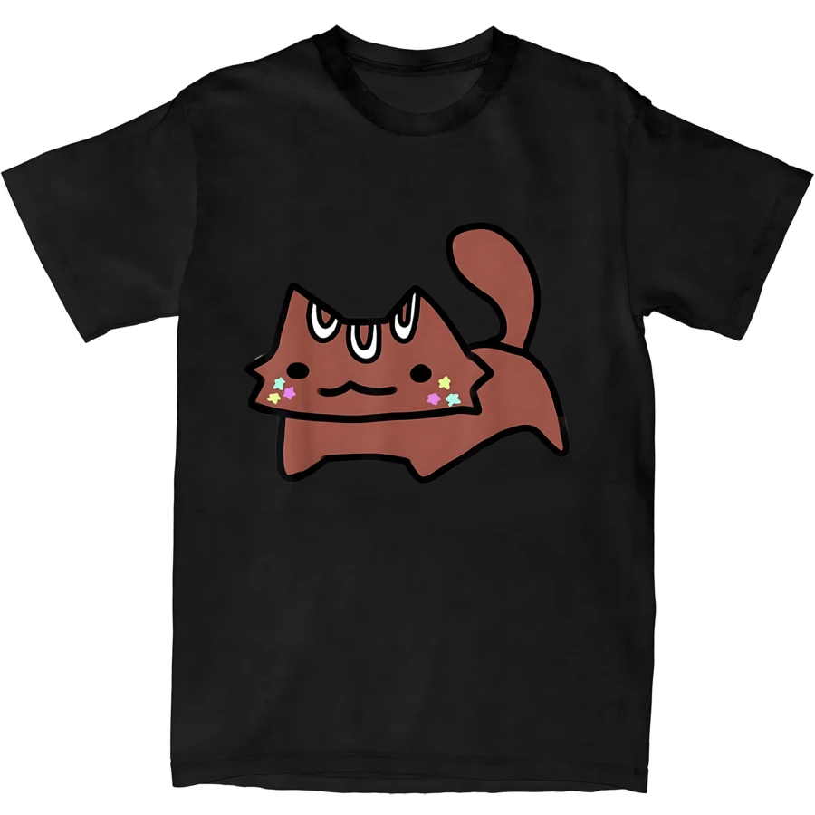 Cosmo Cat From Dandy's World Toys For Boys And Girls Hoodie Or T-Shirt - Black - View 1